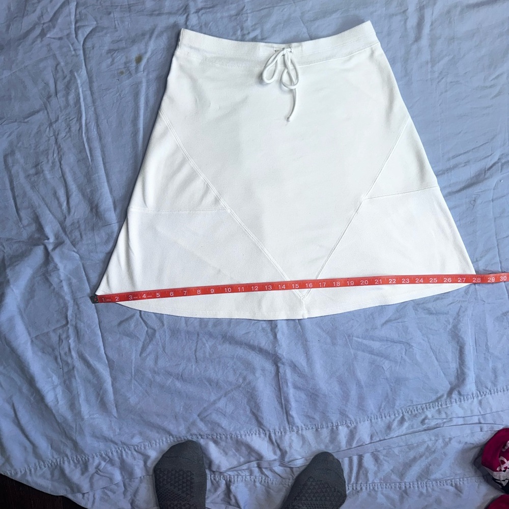 INC International Concepts White A-Line Skirt - Picture 8 of 8